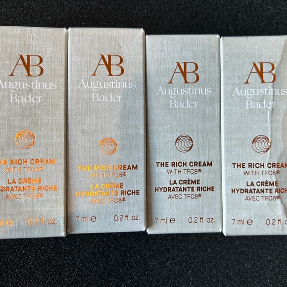Augustinus Bader Other - Augustinus Bader The Rich Cream w/ TFC8 Face Moisturizer (4pc)  7ml each minis